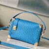 Louis Vuitton Full Suitcase Leather Bag – Blue
