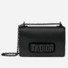 Dior J'Adior Flap Bag In Black Ultra Matte Calfskin