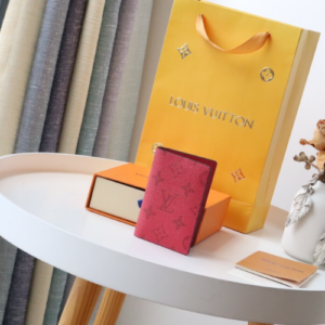 Louis Vuitton Taigarama Collection Wallet – Red