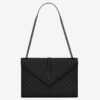 Saint Laurent Large Envelope All Black Bag