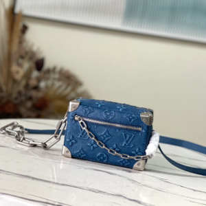 Louis Vuitton Mini Soft Trunk Handbag – Blue