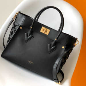 Louis Vuitton Medium On My Side Handbag – Black