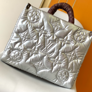 Louis Vuitton OnTheGO Large Handbag – Silver