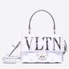 Valentino Garavani White VLTN Quilted Candystud Bag