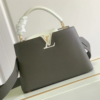 Louis Vuitton Capucines Medium MM Bag – Gray