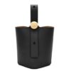 Loewe Mini Pebble Bucket Bag in Black Calfskin