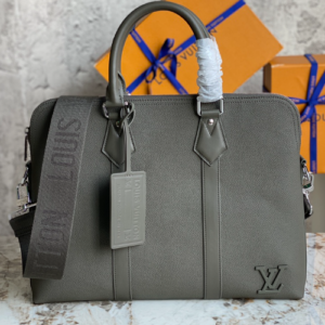 Louis Vuitton Armand Small Briefcase Bag – Gray