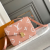 Louis Vuitton Paris Powder Printed Leather Handbag