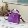Louis Vuitton Capucines Mini Handbag – Purple