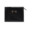 Replica Gucci 1955 Horsebit-Embellished Leather Pouch 621890