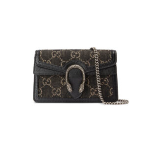 Replica Gucci Dionysus GG Super Mini Bag 476432 in Black