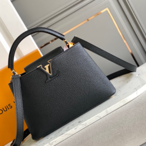 Louis Vuitton Capucines BB Galet Small Bag – Black