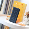 Louis Vuitton Zippy Zipper Vertical Wallet – Blue