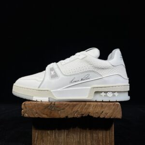 Louis Vuitton Trainer White Cement Low-Top Casual Shoes, Skate Shoes, Trainers for Men and Women 1A9UP6
