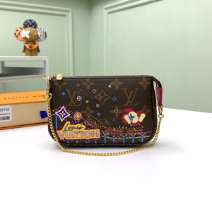 Louis Vuitton Christmas Pochette Accessoires Mini Clutch