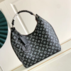Louis Vuitton Carmel Hobo Tote Handbag – Black