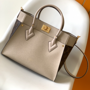Louis Vuitton Medium On My Side Handbag – Grey