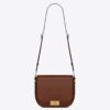 Saint Laurent Betty Satchel In Camel Smooth Leather