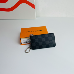 Louis Vuitton Damier Canvas Pouch – Black/Gray