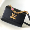 Louis Vuitton Twist Medium Handbag – Black