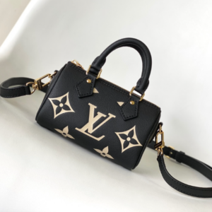 Louis Vuitton Nano Speedy Handbag – Black