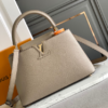 Louis Vuitton Capucines BB Galet Medium Bag