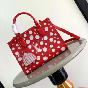 Louis Vuitton LV x YK OnTheGo Small Handbag – Red