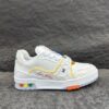 Louis Vuitton LV Trainer Low-top casual trainers Sneakers Sports shoes Men's shoes Women's shoes Trainers White, yellow, red Cruise Collection exclusive 1AHPJS