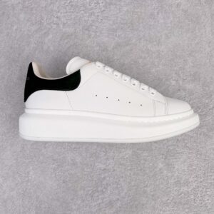 Alexander McQueen Black-Tipped Suede Low-Top Trainers Casual Footwear Platform Shoes Height-Enhancing Footwear Men's Shoes Women's Shoes 553770WHGP79061