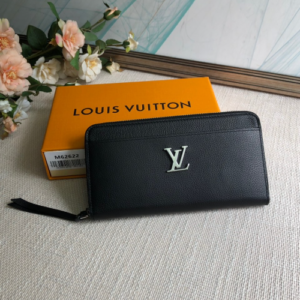 Louis Vuitton Zippy Lockme Wallet – Black