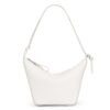 Loewe Mini Hammock Hobo Bag in White Calfskin