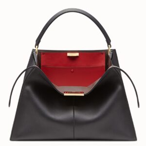 Fendi Black Peekaboo X Lite Large Bag