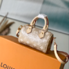 Louis Vuitton Nano Speedy Handbag – Gold