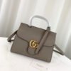 Replica Gucci GG Marmont Leather Top Handle Shoulder Bag 442622