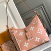 Louis Vuitton Pink Printed Leather Bag