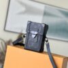 Louis Vuitton Vertical Trunk Mini Handbag – Black