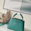 Louis Vuitton Small Capucines Ostrich Leather Hand Bag – Green