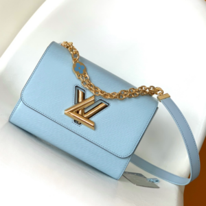 Louis Vuitton Twist Medium Handbag – Blue