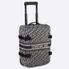 Dior Small DiorTravel Suitcase In Blue Dior Oblique Canvas
