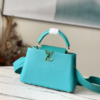 Louis Vuitton Capucines Small Handbag – Blue
