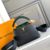 Louis Vuitton Capucines Mini Bag – Black