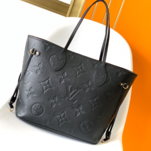 Louis Vuitton Neverfull Medium Shopping Bag – Black