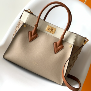 Louis Vuitton Medium On My Side Handbag – Cream