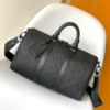 Louis Vuitton Keepall Bandoulière 35 Handbag – Black
