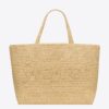 Saint Laurent Oversized Tote Bag in Naturel Raffia